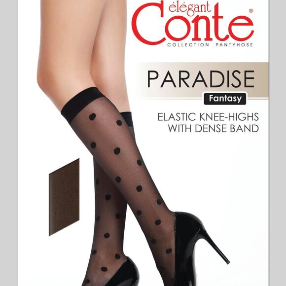 Conte Paradise 20 Den - Fantasy Knee-Highs for Women (21S-148SP) - Picture 1 of 7